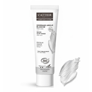 Cattier Gommage Argile Blanche 100ml Maroc