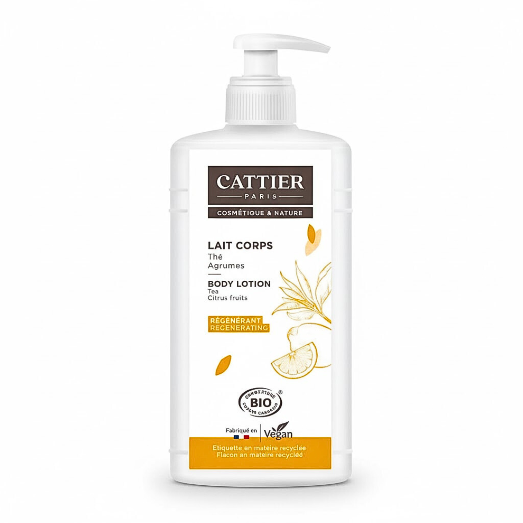 Cattier Lait Corps The-Agrumes 500ml Maroc