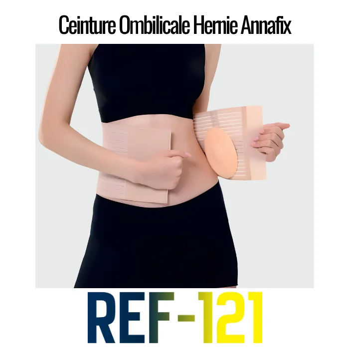 ANNAFIX Ceinture Ombilicale Hernie Taille 1 S-M Ref-121 Maroc
