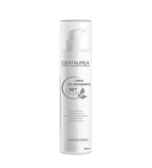 Centaurea Creme Eclaircissante Spf50+ 50ml Maroc
