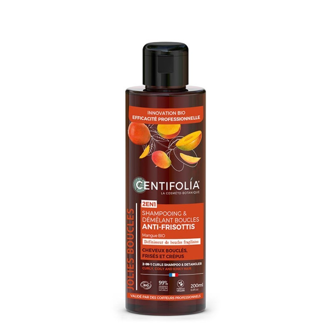 Centifolia Shampoing & Demelant Boucles Anti-frisottis 200ml Maroc