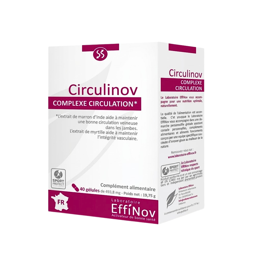 EFFINOV Circulinov 40 Gelules Maroc