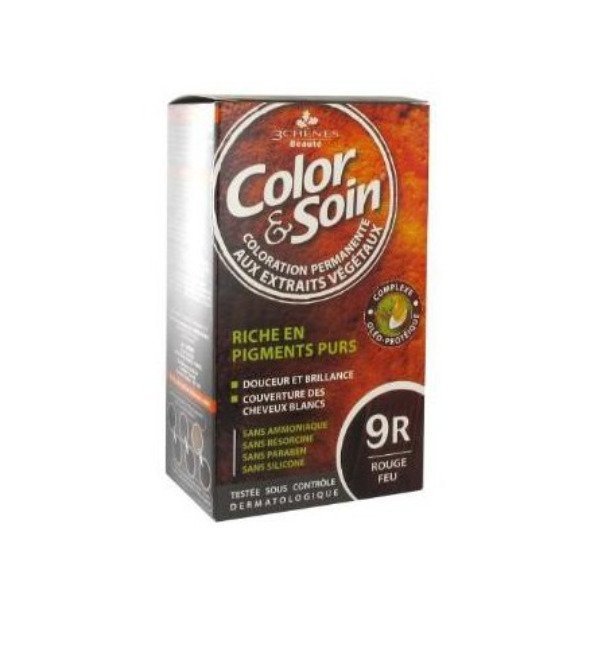 LES 3 Chênes Color Et Soin Rouge Feu 9R Maroc