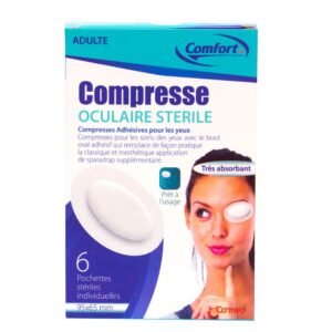 COMFORT Compresse Oculaire Adulte 6 Pieces Maroc