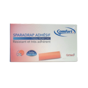 COMFORT Sparadrap Adhesif Rouge 5m X 10cm Maroc