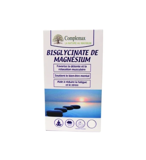 COMPLEMAX Bisglycinate de Magnesium 30 Gelules Maroc