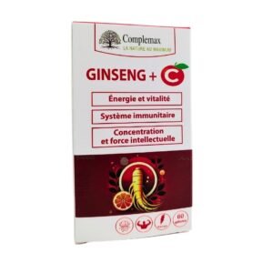 COMPLEMAX Ginseng + C 60 Gelules Maroc
