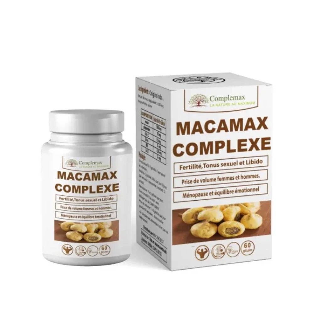 COMPLEMAX Macamax 60 Gelules Maroc