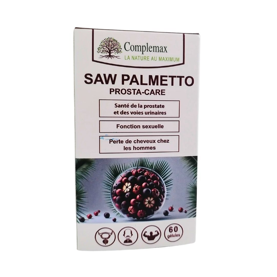 COMPLEMAX Saw Palmetto 60 Gelules Maroc