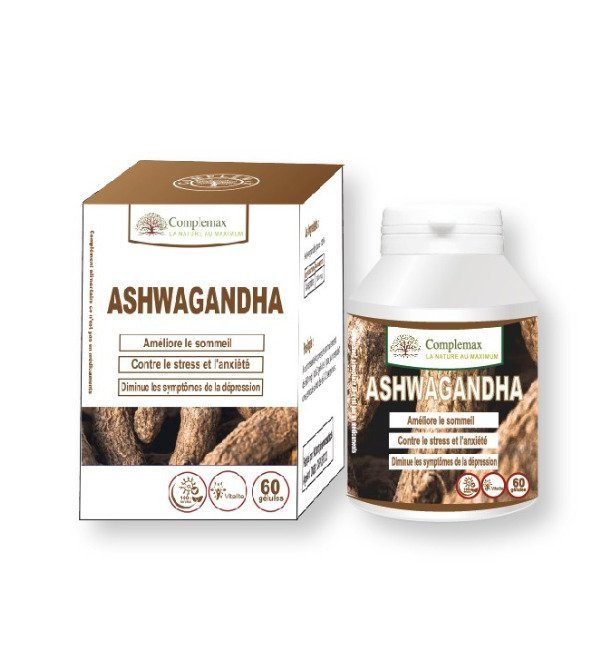 COMPLEMAX Ashwaganda 60 Gelules Maroc