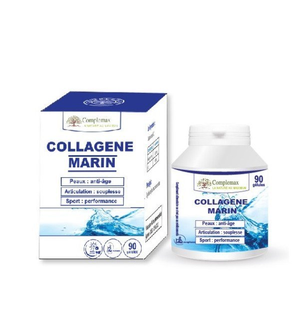 COMPLEMAX Collagene Marin 330mg 90 Gelules Maroc