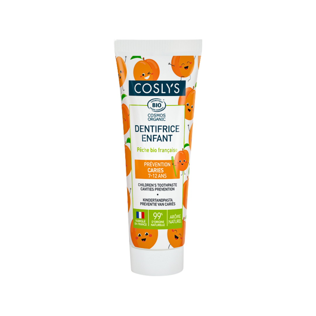 Coslys Dentifrice Juniors 7-12 Ans Peche Bio 50ml Maroc