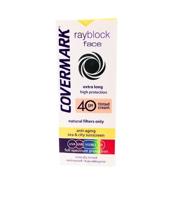 COVERMARK Rayblock Face Soft Brown Spf40 50ml Maroc