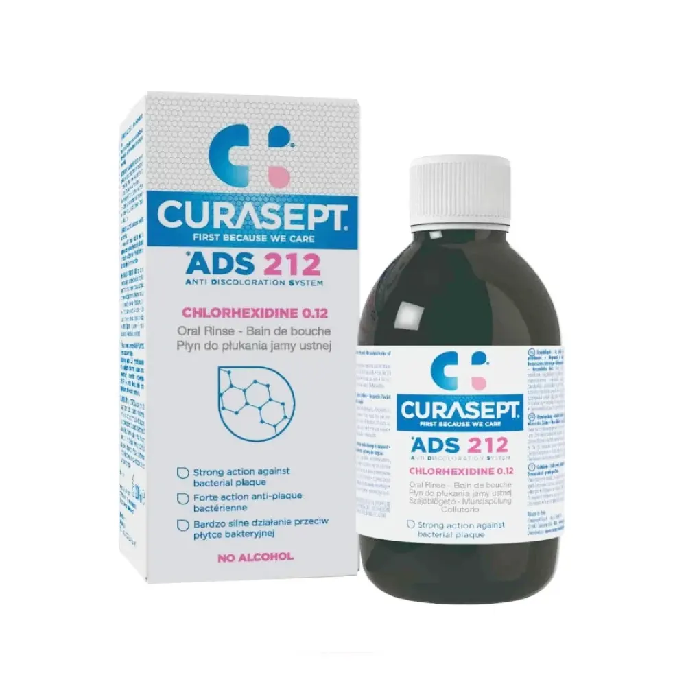 CURAPROX – Curasept Ads 212 – Bain de Bouche 0,12% Chx – 200 ml Maroc