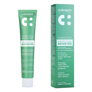 CURASEPT Daycare Dentifrice Booster Herbal Invasion 75ml Maroc