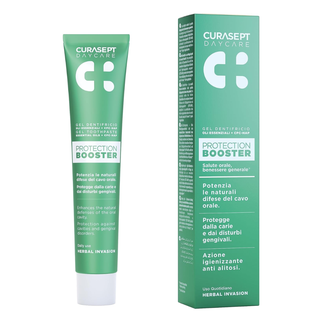 CURASEPT Daycare Dentifrice Booster Herbal Invasion 75ml Maroc