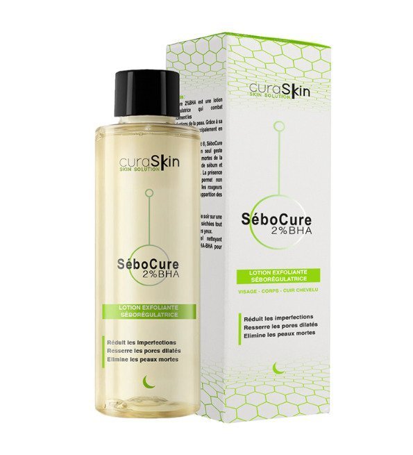 CURASKIN Sebocure 2% Bha Lotion Exfoliant 100ml Maroc