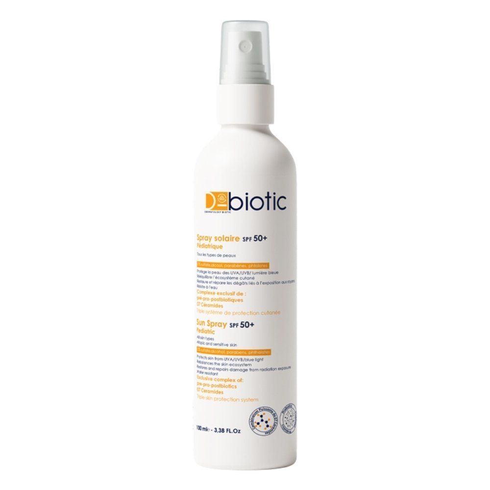D-BIOTIC Spray Solaire Pédiatrique 100 ml Maroc