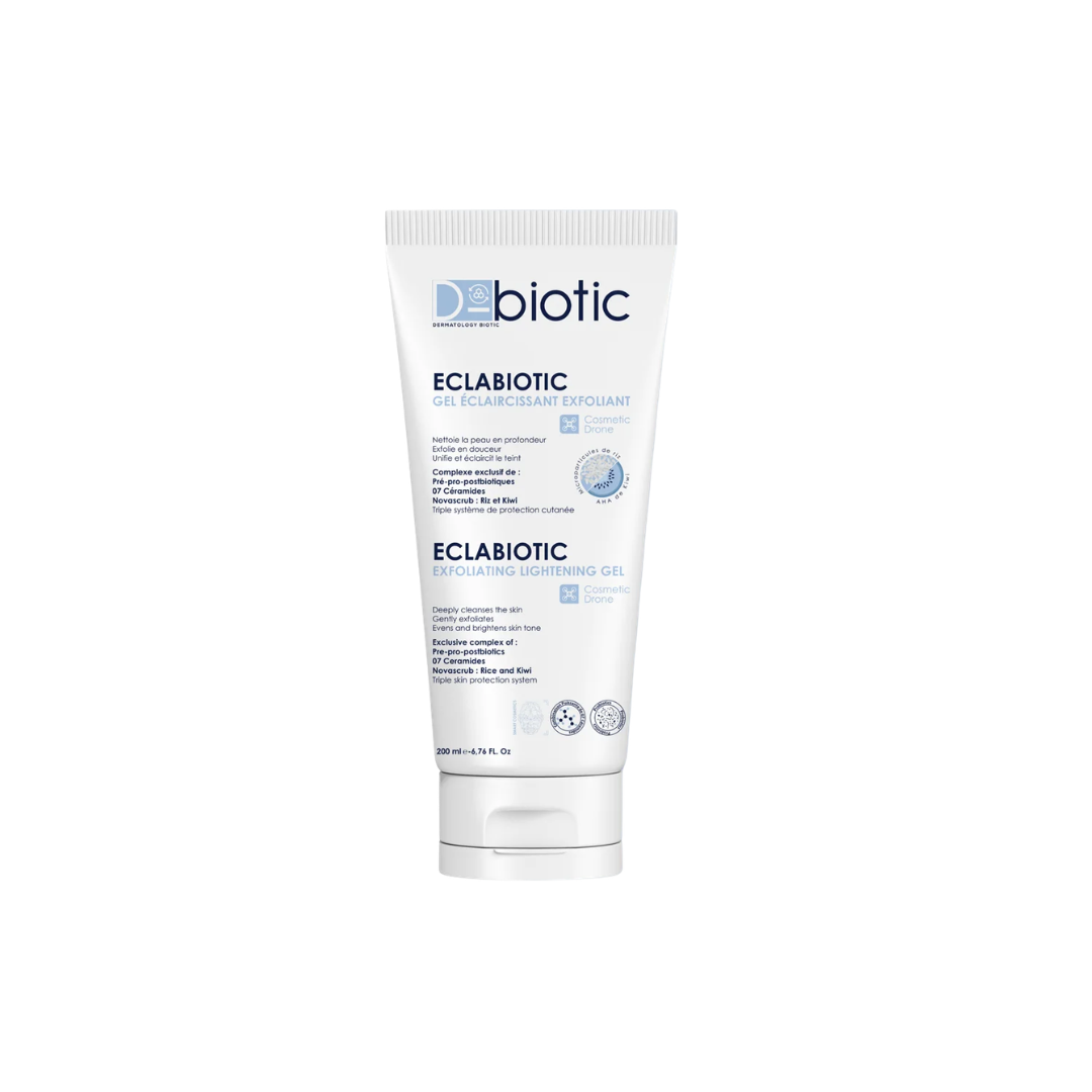 D-BIOTIC Eclabiotic Gel Eclaircissant Exfoliant 200ml Maroc
