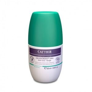 Cattier Déodorant Roll-On Efficacite 24h 50ml Maroc