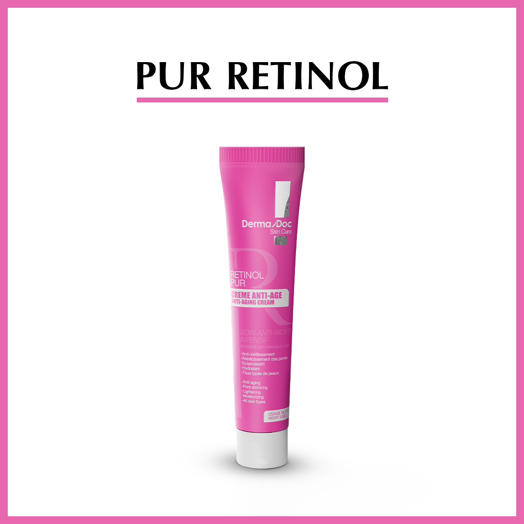 DERMADOC Rétinol Pur Creme Anti Age 40ml Maroc