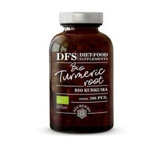 DIET FOOD Curcuma 400mg 200 Capsules Maroc