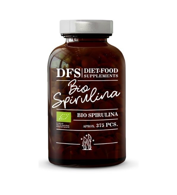 DIET FOOD Spiruline 400mg 375 Comprimes Maroc
