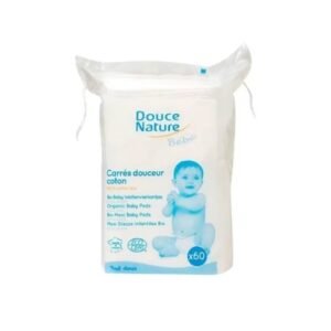 DOUCE NATURE Carres Maxi Baby 60 Unites Maroc