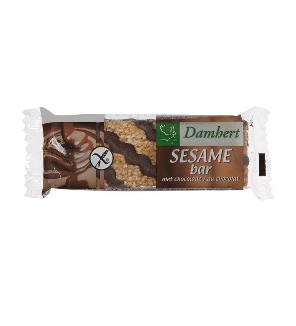 DAMHERT Traditional Barre Sésame au Chocolat Maroc