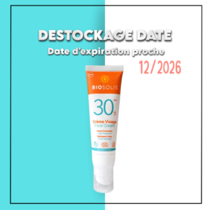 BIOSOLIS Creme Visage SPF 30 50ml – Destockage Date Maroc