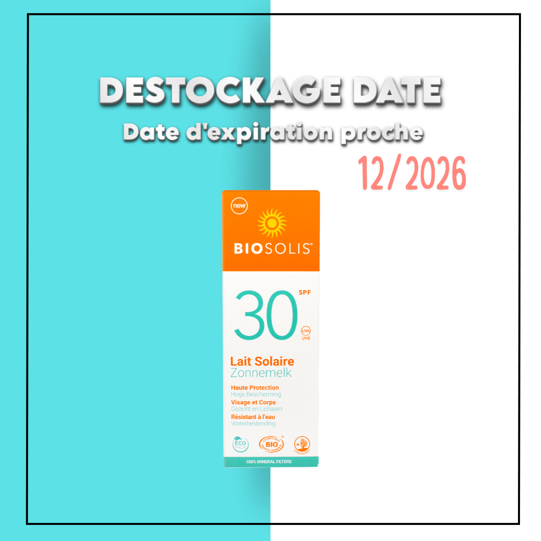 BIOSOLIS Lait Solaire pour Enfants Spf50 100ml -Destockage Date Maroc