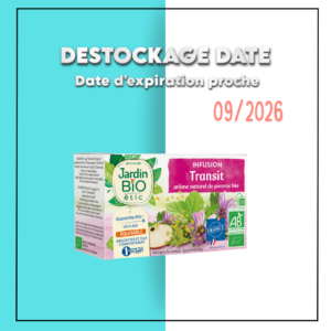 JARDIN BIO Infusion Transit Intestinal 20 Sachet – Destockage Date Maroc