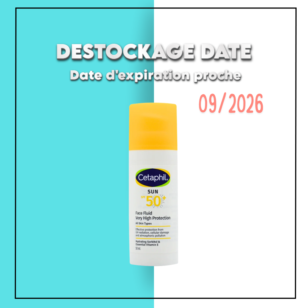 CETAPHIL Face Fluid Very High Protection 50ml – Destockage Date Maroc