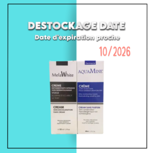 DERMACIA Melawhite Crème Dépigmentante Intensive – 40 ml + Aquamine Offerte – Destockage Date Maroc