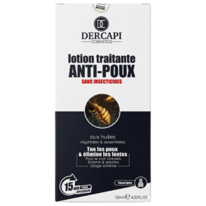 Dercapi Lotion Spray Traitement Anti Poux 125ml Maroc