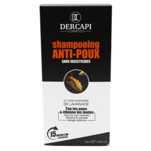 Dercapi Shampoing Anti Poux 125ml Maroc