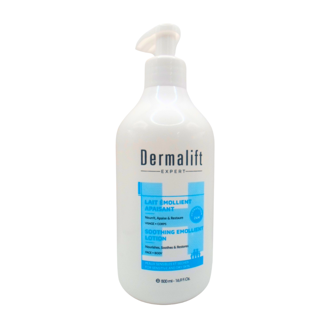 DERMALIFT Lait Corporel Emollient Apaisant 500ml Maroc