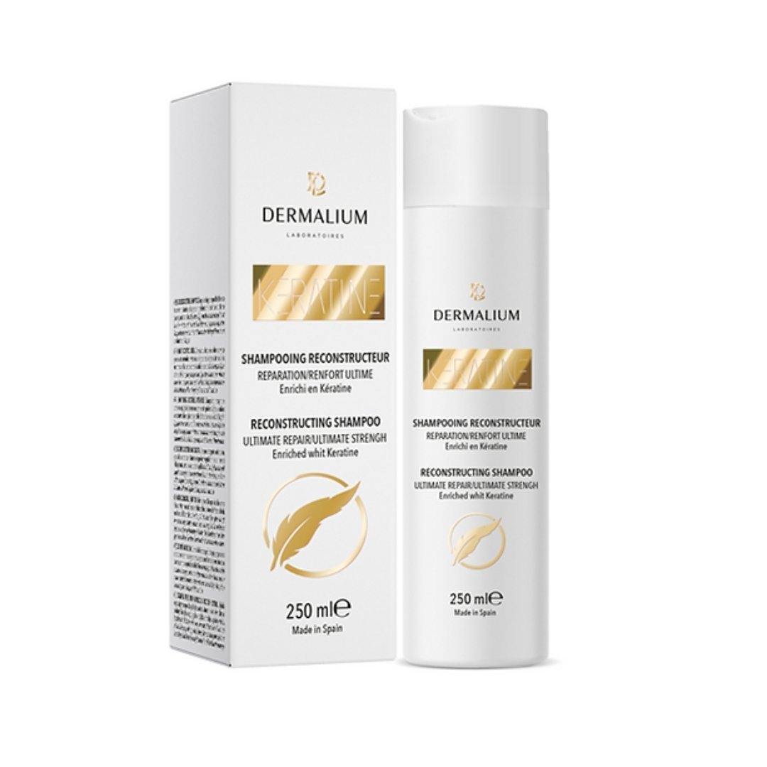 Dermalium Keratine Shampoing Reconstructeur 250ml Maroc