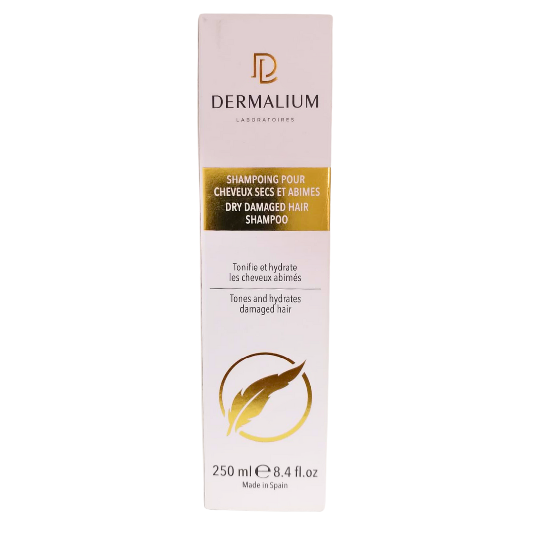 Dermalium Shampoing pour Cheveux Secs & Abimes 250ml Maroc