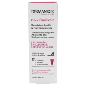 Dermanege Creme Emollient 200ml Maroc