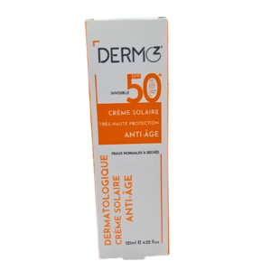 DERMOZ Creme Solaire Invisible Spf50+ 125ml Maroc