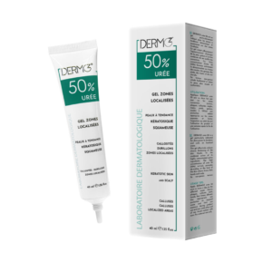 DERMOZ Gel Zones Localisees Uree 50% 40ml Maroc