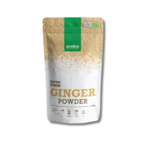 PURASANA – Gingembre Bio en Poudre – 200 g Maroc