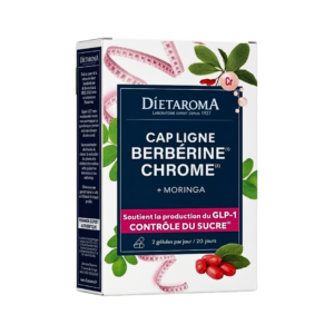 DIETAROMA Cap Ligne Berberine Chrome 40 Gelules Maroc
