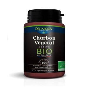 DIETAROMA Charbon Vegetal 120 Gelules Maroc