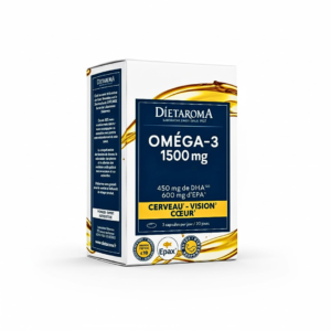 DIETAROMA Omega-3 1500mg 60 Capsules Maroc