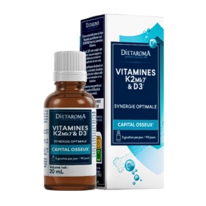 DIETAROMA Vitamine K2 Mk7 & d3 20ml Maroc