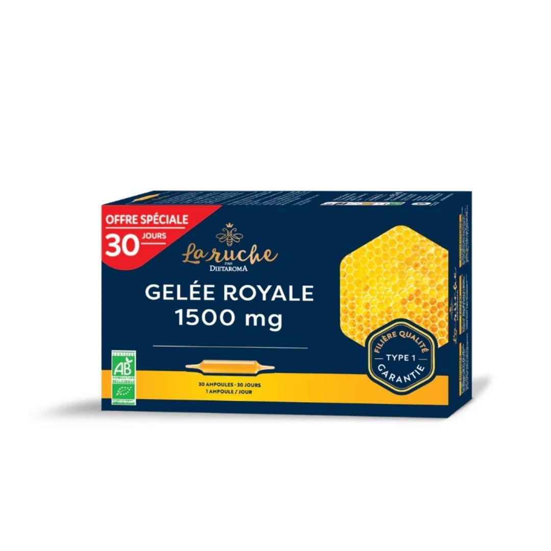 DIETAROMA La Ruche Gelee Royale 1500mg 30*15ml Maroc
