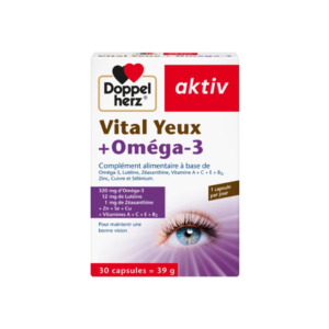 DOPPEL HERZ Vital Yeux + Omega 3 30 Capsules Maroc