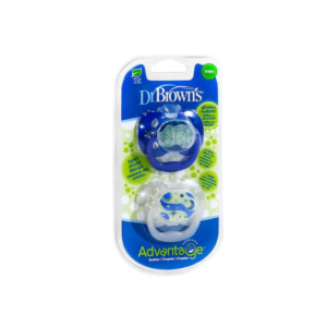 Dr Brown’s 2 Sucette Advantage Ocean Bleu 0-6m Maroc